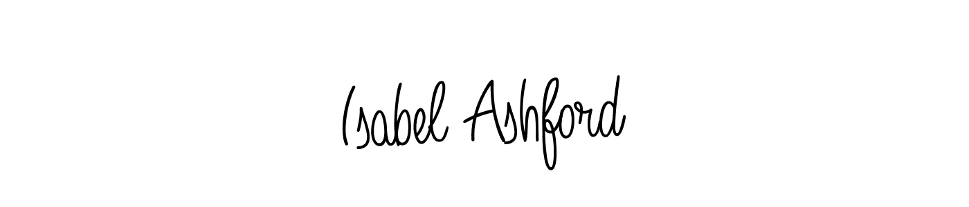 if you are searching for the best signature style for your name Isabel Ashford. so please give up your signature search. here we have designed multiple signature styles  using Angelique-Rose-font-FFP. Isabel Ashford signature style 5 images and pictures png