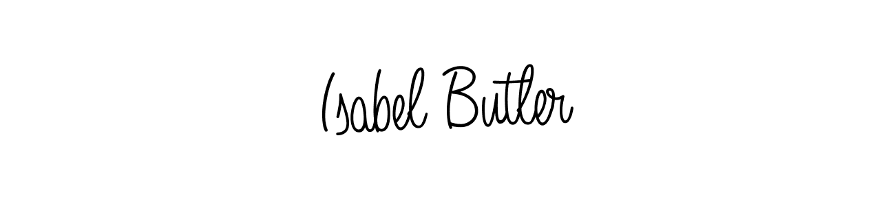 Isabel Butler stylish signature style. Best Handwritten Sign (Angelique-Rose-font-FFP) for my name. Handwritten Signature Collection Ideas for my name Isabel Butler. Isabel Butler signature style 5 images and pictures png