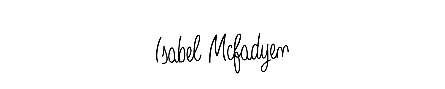 Once you've used our free online signature maker to create your best signature Angelique-Rose-font-FFP style, it's time to enjoy all of the benefits that Isabel Mcfadyen name signing documents. Isabel Mcfadyen signature style 5 images and pictures png