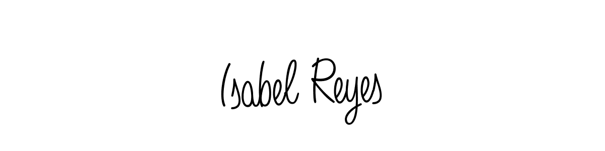 Also we have Isabel Reyes name is the best signature style. Create professional handwritten signature collection using Angelique-Rose-font-FFP autograph style. Isabel Reyes signature style 5 images and pictures png