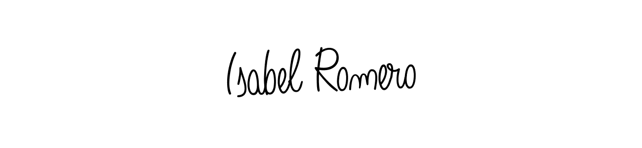 You can use this online signature creator to create a handwritten signature for the name Isabel Romero. This is the best online autograph maker. Isabel Romero signature style 5 images and pictures png