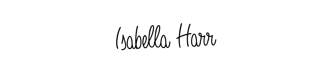 How to make Isabella Harr signature? Angelique-Rose-font-FFP is a professional autograph style. Create handwritten signature for Isabella Harr name. Isabella Harr signature style 5 images and pictures png
