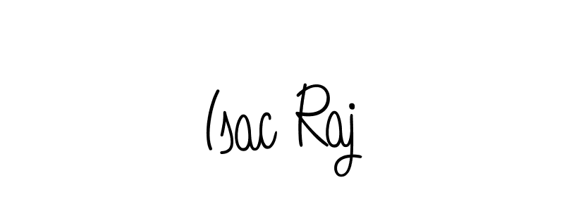Isac Raj stylish signature style. Best Handwritten Sign (Angelique-Rose-font-FFP) for my name. Handwritten Signature Collection Ideas for my name Isac Raj. Isac Raj signature style 5 images and pictures png