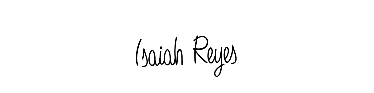 How to make Isaiah Reyes signature? Angelique-Rose-font-FFP is a professional autograph style. Create handwritten signature for Isaiah Reyes name. Isaiah Reyes signature style 5 images and pictures png