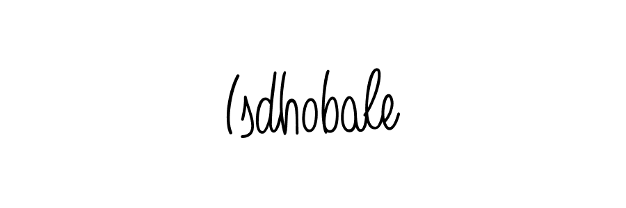 Also You can easily find your signature by using the search form. We will create Isdhobale name handwritten signature images for you free of cost using Angelique-Rose-font-FFP sign style. Isdhobale signature style 5 images and pictures png