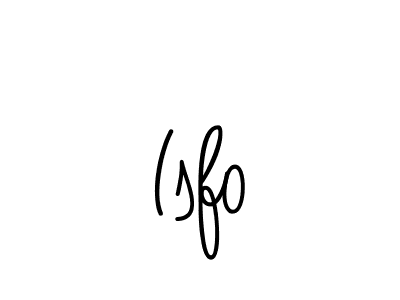 How to Draw Isfo signature style? Angelique-Rose-font-FFP is a latest design signature styles for name Isfo. Isfo signature style 5 images and pictures png