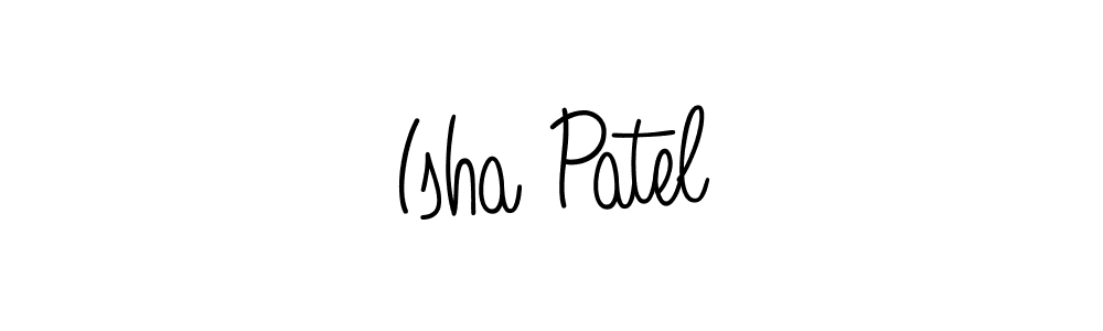 Also we have Isha Patel name is the best signature style. Create professional handwritten signature collection using Angelique-Rose-font-FFP autograph style. Isha Patel signature style 5 images and pictures png