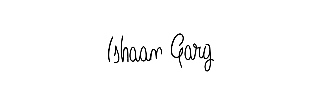 How to Draw Ishaan Garg signature style? Angelique-Rose-font-FFP is a latest design signature styles for name Ishaan Garg. Ishaan Garg signature style 5 images and pictures png