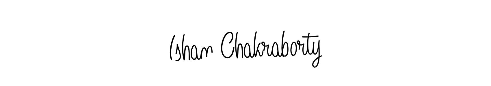 Design your own signature with our free online signature maker. With this signature software, you can create a handwritten (Angelique-Rose-font-FFP) signature for name Ishan Chakraborty. Ishan Chakraborty signature style 5 images and pictures png