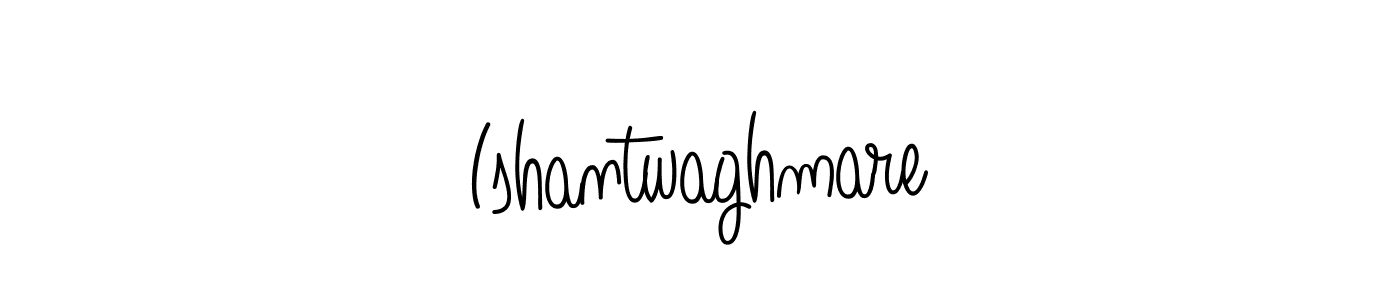You should practise on your own different ways (Angelique-Rose-font-FFP) to write your name (Ishantwaghmare) in signature. don't let someone else do it for you. Ishantwaghmare signature style 5 images and pictures png