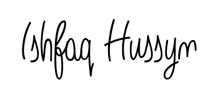 Practice writing Ishfaq Hussyn with the flow of Angelique-Rose-font-FFP lettering. A fantastic source of inspiration for developing your personal signature style. Ishfaq Hussyn signature style 5 images and pictures png