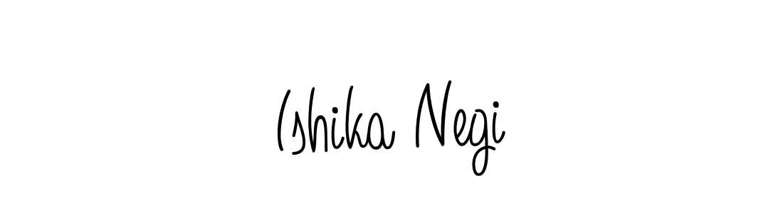 This is the best signature style for the Ishika Negi name. Also you like these signature font (Angelique-Rose-font-FFP). Mix name signature. Ishika Negi signature style 5 images and pictures png