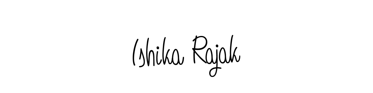 Also You can easily find your signature by using the search form. We will create Ishika Rajak name handwritten signature images for you free of cost using Angelique-Rose-font-FFP sign style. Ishika Rajak signature style 5 images and pictures png