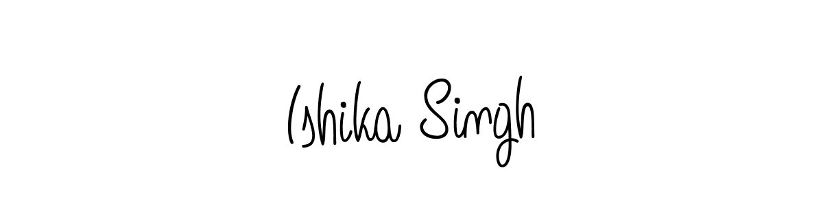 You can use this online signature creator to create a handwritten signature for the name Ishika Singh. This is the best online autograph maker. Ishika Singh signature style 5 images and pictures png