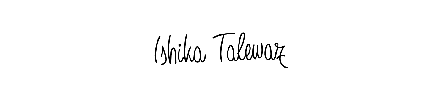 It looks lik you need a new signature style for name Ishika Talewaz. Design unique handwritten (Angelique-Rose-font-FFP) signature with our free signature maker in just a few clicks. Ishika Talewaz signature style 5 images and pictures png