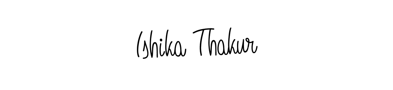 You can use this online signature creator to create a handwritten signature for the name Ishika Thakur. This is the best online autograph maker. Ishika Thakur signature style 5 images and pictures png