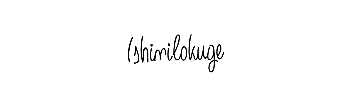 Similarly Angelique-Rose-font-FFP is the best handwritten signature design. Signature creator online .You can use it as an online autograph creator for name Ishinilokuge. Ishinilokuge signature style 5 images and pictures png