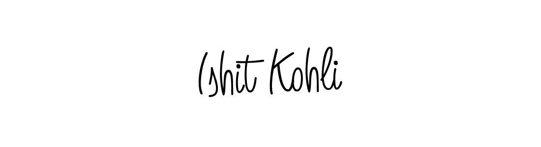 Similarly Angelique-Rose-font-FFP is the best handwritten signature design. Signature creator online .You can use it as an online autograph creator for name Ishit Kohli. Ishit Kohli signature style 5 images and pictures png