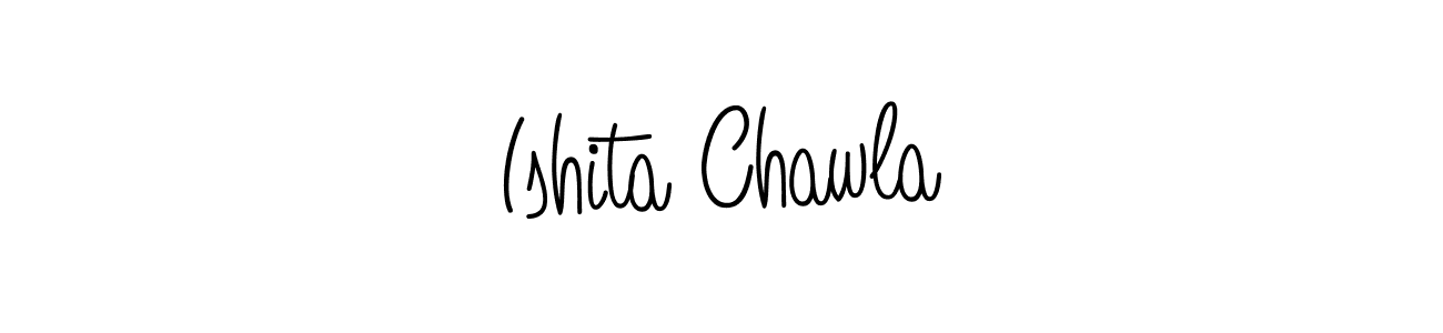 if you are searching for the best signature style for your name Ishita Chawla. so please give up your signature search. here we have designed multiple signature styles  using Angelique-Rose-font-FFP. Ishita Chawla signature style 5 images and pictures png