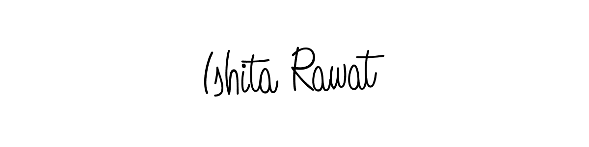 This is the best signature style for the Ishita Rawat name. Also you like these signature font (Angelique-Rose-font-FFP). Mix name signature. Ishita Rawat signature style 5 images and pictures png