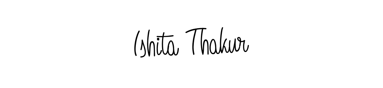 It looks lik you need a new signature style for name Ishita Thakur. Design unique handwritten (Angelique-Rose-font-FFP) signature with our free signature maker in just a few clicks. Ishita Thakur signature style 5 images and pictures png
