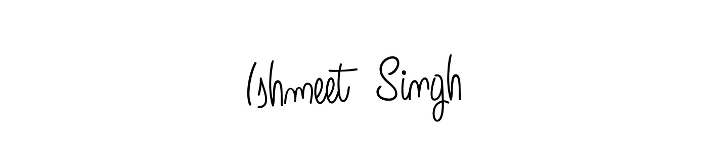 Design your own signature with our free online signature maker. With this signature software, you can create a handwritten (Angelique-Rose-font-FFP) signature for name Ishmeet  Singh. Ishmeet  Singh signature style 5 images and pictures png
