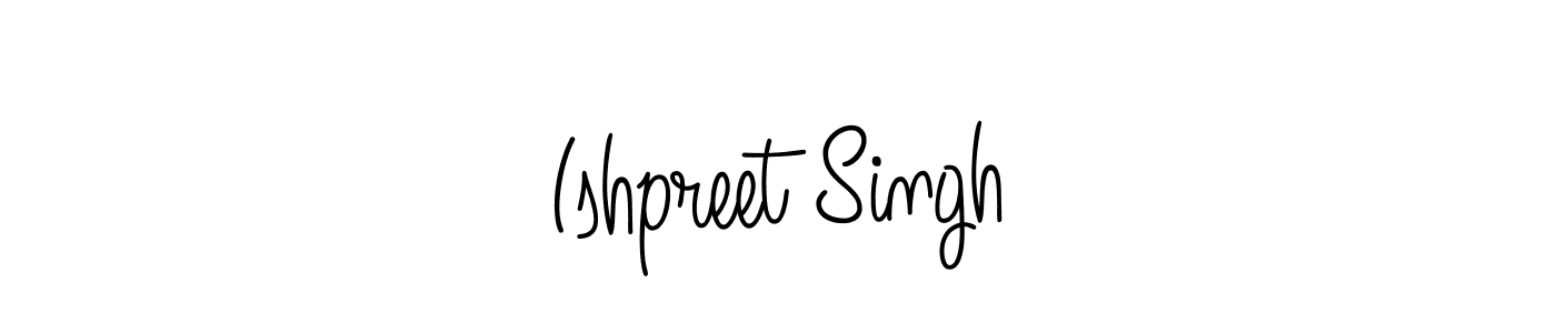 How to make Ishpreet Singh signature? Angelique-Rose-font-FFP is a professional autograph style. Create handwritten signature for Ishpreet Singh name. Ishpreet Singh signature style 5 images and pictures png