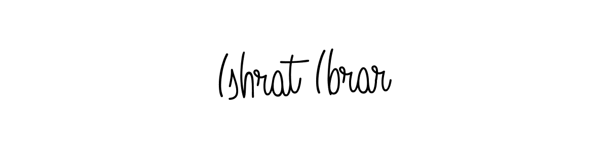 Best and Professional Signature Style for Ishrat Ibrar. Angelique-Rose-font-FFP Best Signature Style Collection. Ishrat Ibrar signature style 5 images and pictures png