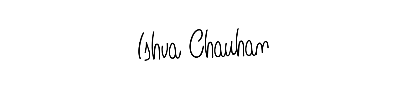 Once you've used our free online signature maker to create your best signature Angelique-Rose-font-FFP style, it's time to enjoy all of the benefits that Ishva Chauhan name signing documents. Ishva Chauhan signature style 5 images and pictures png