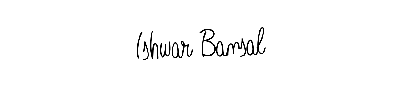 It looks lik you need a new signature style for name Ishwar Bansal. Design unique handwritten (Angelique-Rose-font-FFP) signature with our free signature maker in just a few clicks. Ishwar Bansal signature style 5 images and pictures png