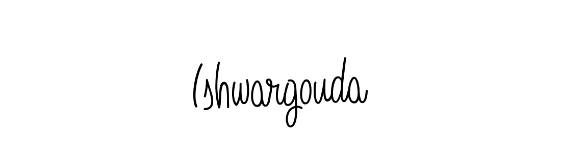 Design your own signature with our free online signature maker. With this signature software, you can create a handwritten (Angelique-Rose-font-FFP) signature for name Ishwargouda. Ishwargouda signature style 5 images and pictures png