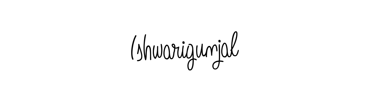Angelique-Rose-font-FFP is a professional signature style that is perfect for those who want to add a touch of class to their signature. It is also a great choice for those who want to make their signature more unique. Get Ishwarigunjal name to fancy signature for free. Ishwarigunjal signature style 5 images and pictures png