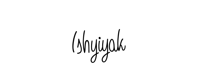 Also we have Ishyiyak name is the best signature style. Create professional handwritten signature collection using Angelique-Rose-font-FFP autograph style. Ishyiyak signature style 5 images and pictures png