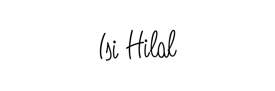 Best and Professional Signature Style for Isi Hilal. Angelique-Rose-font-FFP Best Signature Style Collection. Isi Hilal signature style 5 images and pictures png