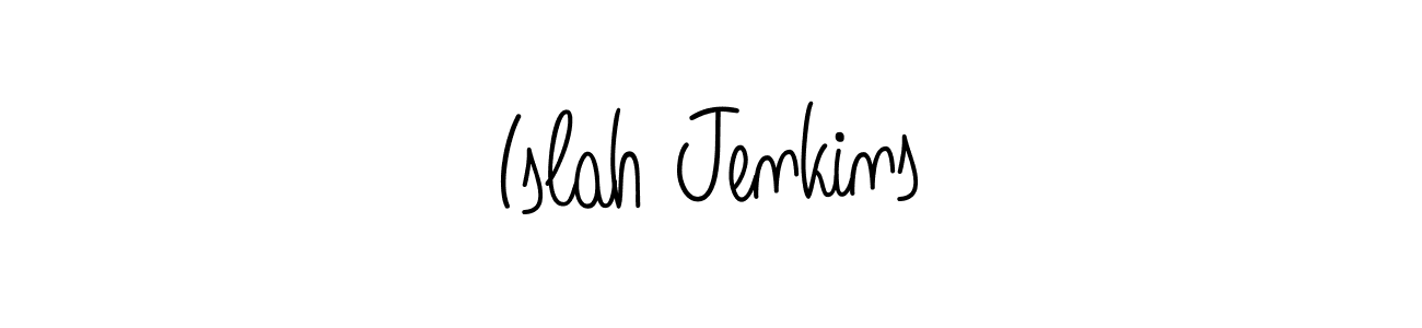 Check out images of Autograph of Islah Jenkins name. Actor Islah Jenkins Signature Style. Angelique-Rose-font-FFP is a professional sign style online. Islah Jenkins signature style 5 images and pictures png