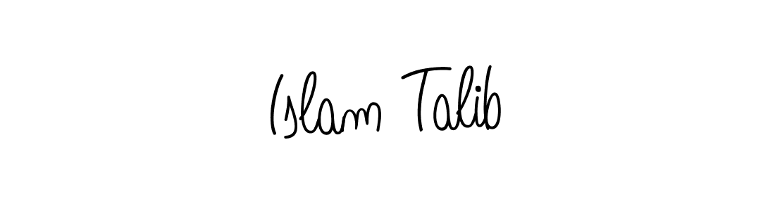 Also we have Islam Talib name is the best signature style. Create professional handwritten signature collection using Angelique-Rose-font-FFP autograph style. Islam Talib signature style 5 images and pictures png
