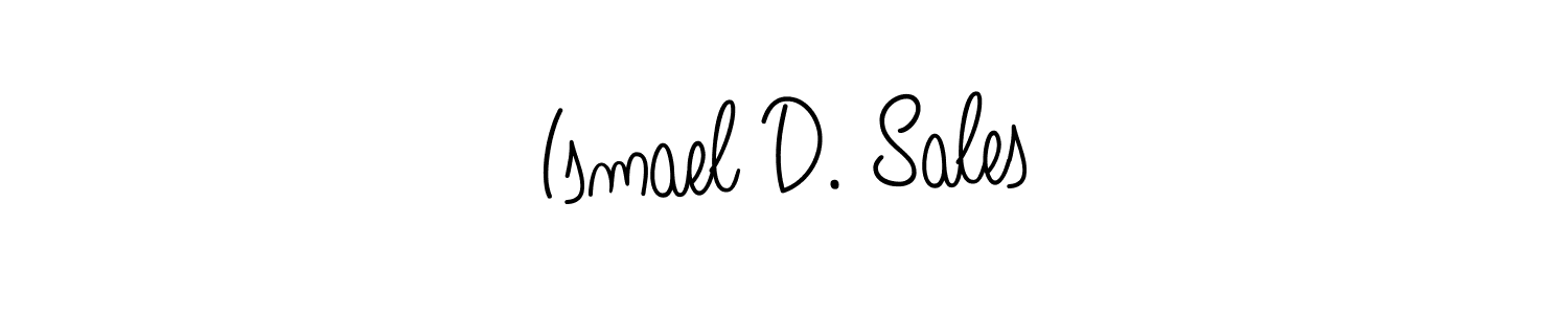 Make a beautiful signature design for name Ismael D. Sales. Use this online signature maker to create a handwritten signature for free. Ismael D. Sales signature style 5 images and pictures png