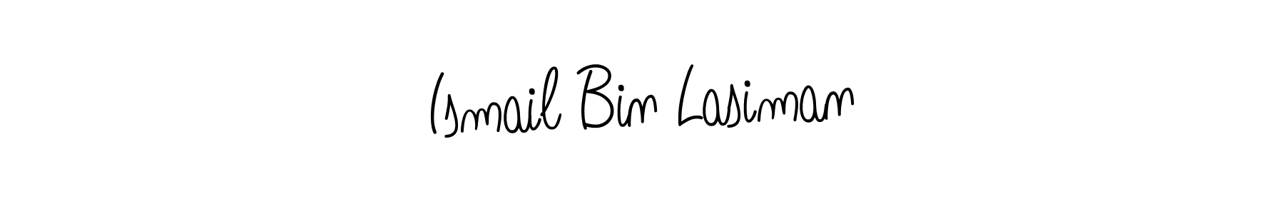 Once you've used our free online signature maker to create your best signature Angelique-Rose-font-FFP style, it's time to enjoy all of the benefits that Ismail Bin Lasiman name signing documents. Ismail Bin Lasiman signature style 5 images and pictures png