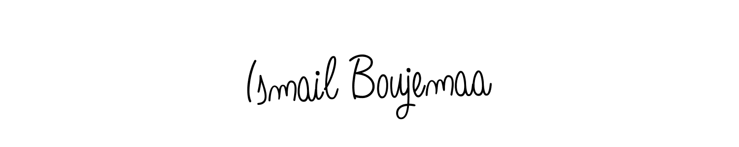 Make a short Ismail Boujemaa signature style. Manage your documents anywhere anytime using Angelique-Rose-font-FFP. Create and add eSignatures, submit forms, share and send files easily. Ismail Boujemaa signature style 5 images and pictures png