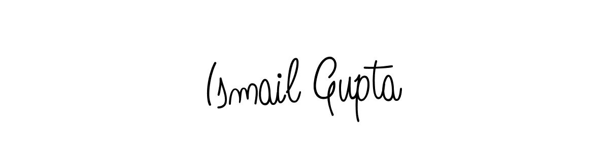 Check out images of Autograph of Ismail Gupta name. Actor Ismail Gupta Signature Style. Angelique-Rose-font-FFP is a professional sign style online. Ismail Gupta signature style 5 images and pictures png