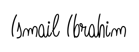 The Angelique-Rose-font-FFP font transforms the name Ismail Ibrahim into an executive sign with sharp precision and distinguished character. Ismail Ibrahim signature style 5 images and pictures png