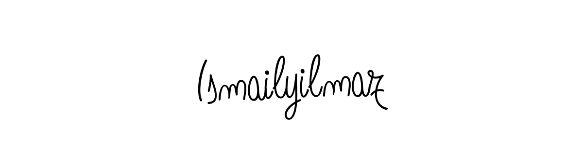 Use a signature maker to create a handwritten signature online. With this signature software, you can design (Angelique-Rose-font-FFP) your own signature for name Ismailyilmaz. Ismailyilmaz signature style 5 images and pictures png