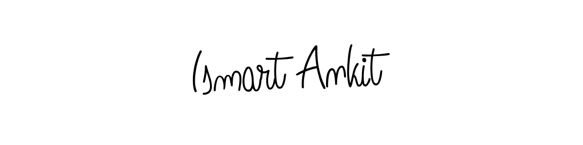 Similarly Angelique-Rose-font-FFP is the best handwritten signature design. Signature creator online .You can use it as an online autograph creator for name Ismart Ankit. Ismart Ankit signature style 5 images and pictures png