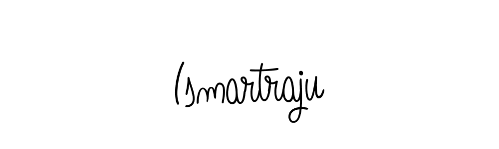 How to Draw Ismartraju signature style? Angelique-Rose-font-FFP is a latest design signature styles for name Ismartraju. Ismartraju signature style 5 images and pictures png