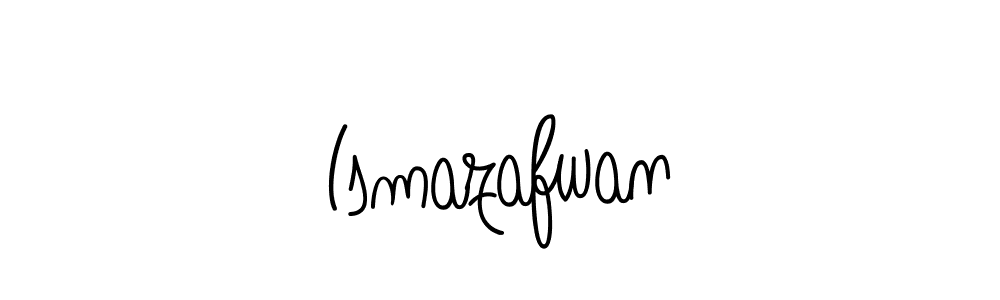 Ismazafwan stylish signature style. Best Handwritten Sign (Angelique-Rose-font-FFP) for my name. Handwritten Signature Collection Ideas for my name Ismazafwan. Ismazafwan signature style 5 images and pictures png