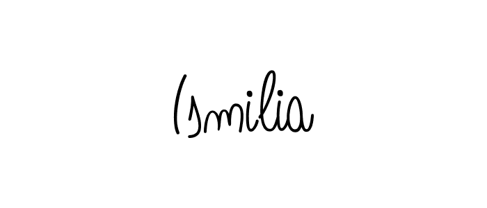 Once you've used our free online signature maker to create your best signature Angelique-Rose-font-FFP style, it's time to enjoy all of the benefits that Ismilia name signing documents. Ismilia signature style 5 images and pictures png