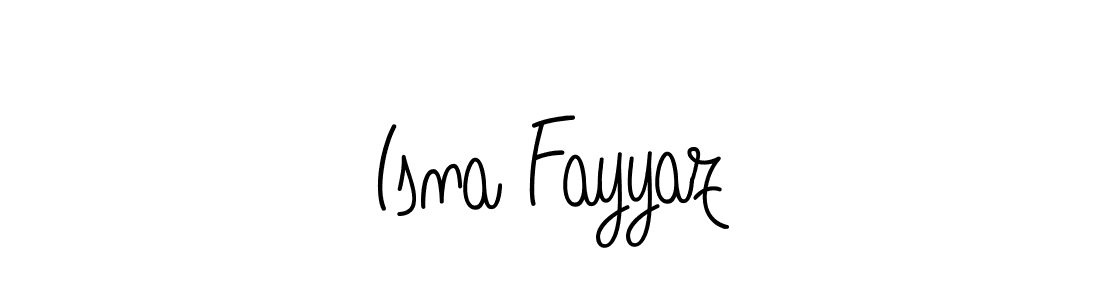This is the best signature style for the Isna Fayyaz name. Also you like these signature font (Angelique-Rose-font-FFP). Mix name signature. Isna Fayyaz signature style 5 images and pictures png
