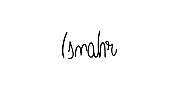 Once you've used our free online signature maker to create your best signature Angelique-Rose-font-FFP style, it's time to enjoy all of the benefits that Isnahr name signing documents. Isnahr signature style 5 images and pictures png