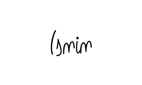 Also You can easily find your signature by using the search form. We will create Isnin name handwritten signature images for you free of cost using Angelique-Rose-font-FFP sign style. Isnin signature style 5 images and pictures png