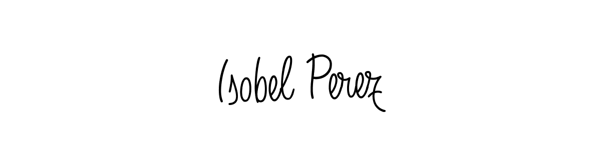 How to make Isobel Perez signature? Angelique-Rose-font-FFP is a professional autograph style. Create handwritten signature for Isobel Perez name. Isobel Perez signature style 5 images and pictures png